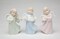 Ceramic Joyful Angels Figurines (Set Of 3), Religious Décor, Religious Gift, Church Décor, Church Gift, Baptism Gift